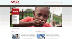 Desktop Screenshot of amex-vienna.at